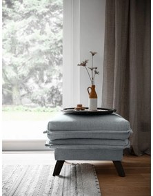 Poggiapiedi grigio chiaro Charming Charlie - Miuform