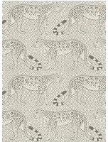 Tapete Leopard Walk von Cole & Son - White/ Black
