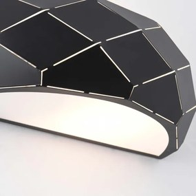 Applique da parete REUS 1xE27/40W/230V, nero