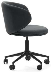 Sedia da ufficio in grigio scuro Rush – Marckeric