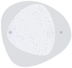 Plafoniera LED Fade Ø 55 cm bianco IP20 bianco naturale LUMICOM