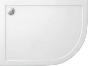 Piatto doccia 100x80 semicircolare versione sinistra KAM-1000 - KAMALU