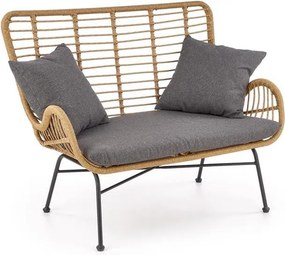 Poltrona Ikaro XL in rattan - H96 cm