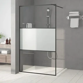 Parete Doccia Walk İn 115x195 Cm Vetro Semi Smerigliato Esg /