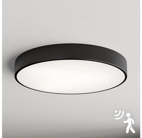 Brilagi - Plafoniera con sensore CLARE 5xE27/40W/230V Ø 60 cm nera