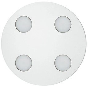 Plafoniera design Phanteon 4 x GX53 bianco 3 cm