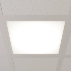 Pannello Arcchio LED Vinas, 4.000 K, 36 W, 62 cm x Vinas, Bianco / Opale, Studio / Ufficio, Plastica, Moderno, Pannello LED
