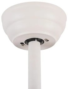 Ventilatore da soffitto diametro 132 cm beige/bianco + telecomando