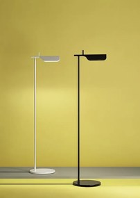 Flos Tab Floor Lampada led da pavimento 110 cm orientabile in alluminio Nero