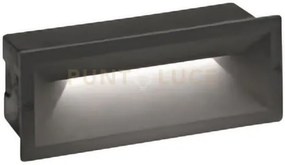 Ges350-segnapassi ad incasso colore antracite a led 4000k 1200lm 13...