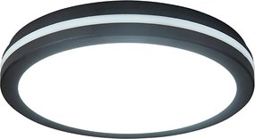 Prezent 70334 - Plafoniera per esterni dimmerabile LED GARDEN LED/20W/230V IP65 nera