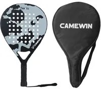 CAMEWIN RAC. PADEL GOMMA EVA SUP. FIBRA CARB. 38MM GREY