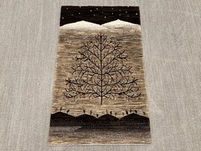 Loribaft Tappeto persiano 80x130 Beige (Iran) Annodato A Mano