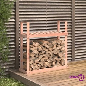 vidaXL Portalegna 110x35x108,5 cm in Legno Massello di Douglas
