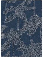 Eijffinger Carta da parati Vivid 2 - Blau/ Kupfer