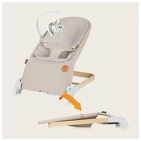 Lionelo - Dondolo per bambini LILAC beige