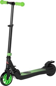 Monopattino Elettrico Pieghevole per Bambini Altezza Regolabile 75-80 cm Nero e Verde...