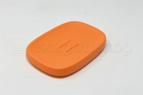 Colombo design Mood Bath B3040 Porta Sapone Da appoggio con piedini in gomma Sunset Orange