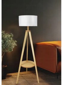 Lampada da terra 1xE27/40W/230V bianca