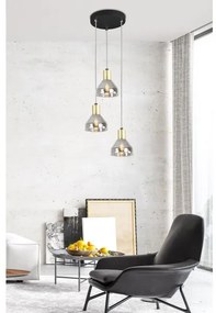 Lampadario su filo GREGORY 3xE14/40W/230V