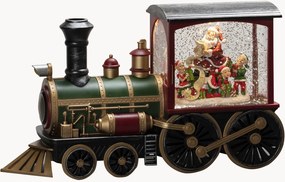 Decorazione natalizia a LED con funzione timer Locomotive With Santa