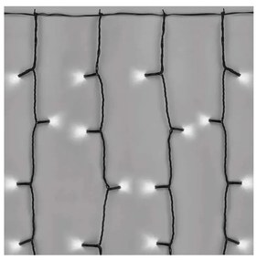 Catena LED natalizia da esterno 100xLED/1x2m IP44 bianco freddo
