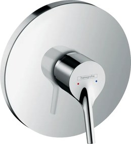 Miscelatore doccia tondo Monocomando a muro senza parte Incasso Cromo Hansgrohe Talis S 72605000