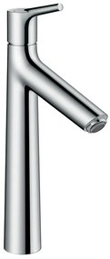 Rubinetto per lavabo getto laminare cristallino Talis S 190 cromato lucido HANSGROHE H 31 cm