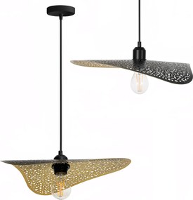 Lampada da soffitto APP1468-1CP BLACK/OLD GOLD