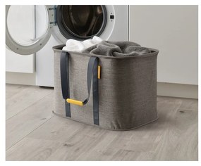 Cesto portabiancheria in tessuto grigio pieghevole 55 l Hold-All Max - Joseph Joseph