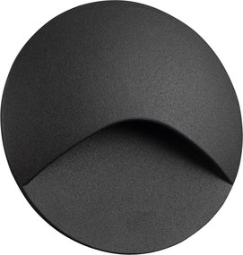 Kanlux 39122 - Lampada a LED per scale EXIN LED/2,5W/230V 3000K IP65 antracite tonda