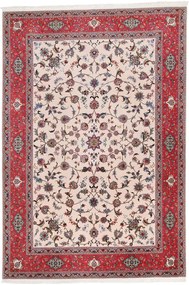 Tabriz Tappeto 200x300 Rosso (Iran) Annodato A Mano