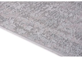 Passatoia per scale grigio e turchese in cotone set da 16 pz 25x65 cm Milano Mavi - Vitaus