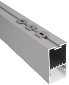 Plafoniera Lineare Alluminio da soffitto per Striscia LED 1 e 2 metri Variante Lunghezza 1 Metro