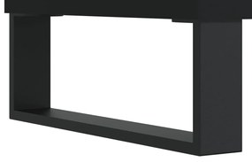 Mobile Porta TV Nero 69,5x30x50 cm in Legno Multistrato
