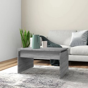 Tavolino Da Salotto Grigio Sonoma 68x50x38 Cm Legno Multistrato /