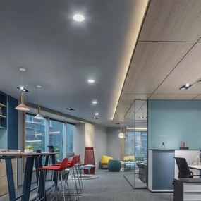 Lampada LED da incasso SAMSUNG CHIP LED/6W/230V 4000K diametro 12 cm bianco