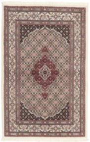 Moud Tappeto 100 x 140 Beige (Iran) Annodato A Mano