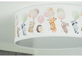 Duolla - Lampada LED da soffitto per bambini CORTINA LED/26W/230V Ø40cm 4000K