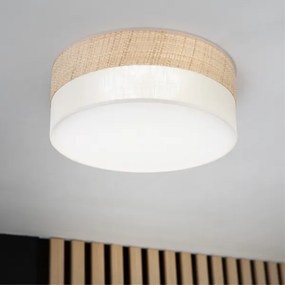 Plafoniera LED SIRJA BOHO LED/20W/230V Ø 35 cm beige/crema
