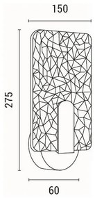 Applique a LED LED/8W/230V 3000K