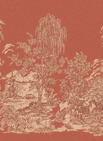 Jannelli & Volpi Wandbild Mandalay - Coral Panel 1