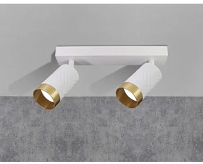 Faretto ARRAS 2xGU10/10W/230V bianco