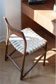 Sedia da pranzo marrone/color crema Fawn – Gazzda