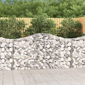 Cesti Gabbioni Ad Arco 30 Pz 200x30x100/120 Cm Ferro Zincato /