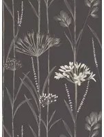 Harlequin Carta da parati Gardinum - Charcoal Flint And Gilver