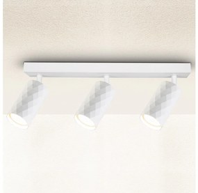 Brilagi - Faretto SELE DIAMANT 3xGU10/30W/230V bianco