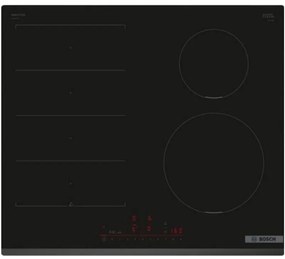 Piano cottura a induzione da 59,2 cm con 4 fuochi, 7400 W, nero - PIX631HC1H - bosch