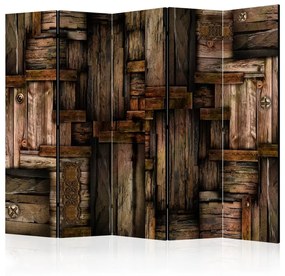 Paravento Wooden puzzle II [Room Dividers]