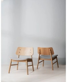 Poltrona in rovere Nagano - Rowico